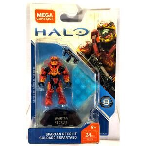Mega Construx Halo Series 8 SPARTAN RECRUIT FVK23, New, See Pics/Description!